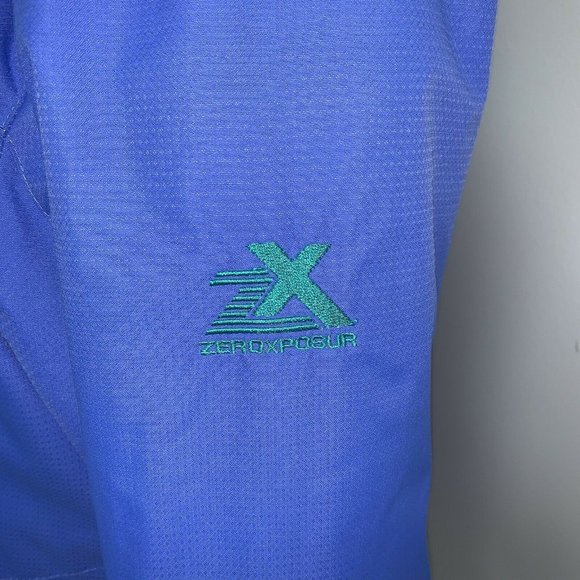 ZeroXposur Womens Winter Ski Jacket Coat Size M Blue Lined Hooded Snowboarding - Picture 3 of 8